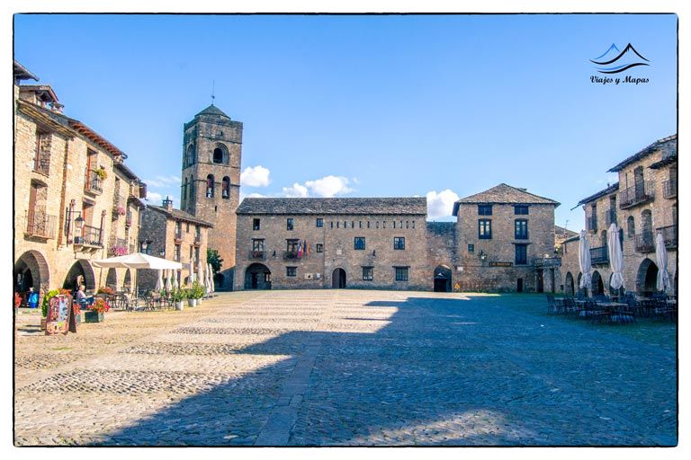 Casco medieval de Aínsa, en el Sobrarbe