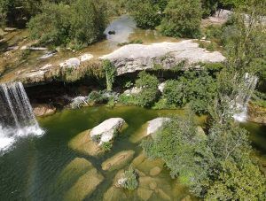 Cascada de Pedrosa de Tobalina sobre el río Jerea