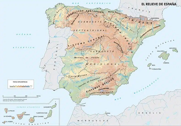 Mapa De Espa a Viajes Y Mapas Mapa De Espa a Viajes Y Mapas