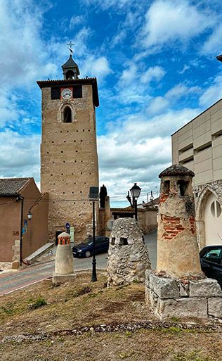 torre del reloj peñafiel
