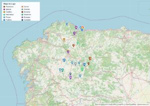 Mapa de Lugo en PDF para imprimir
