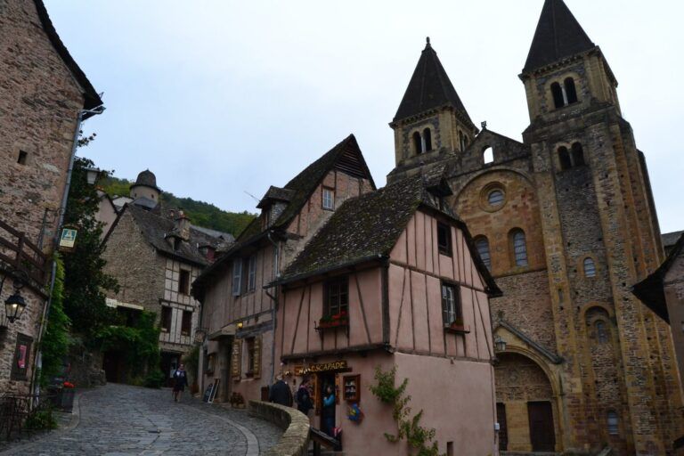 La abadía de Santa Fe de Conques