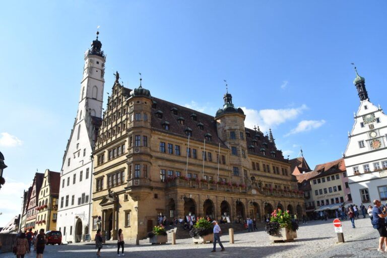 El ayuntamiento de Rothenburg ob der Tauber