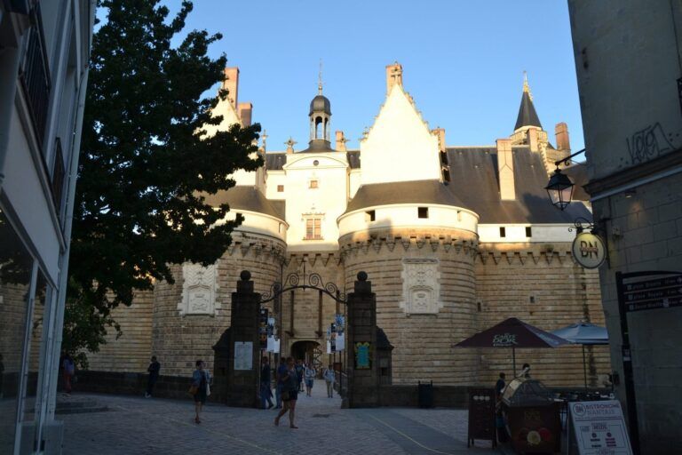 El castillo de los Duques de Bretaña, en Nantes