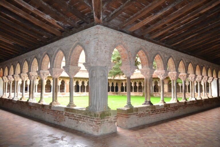 El claustro de la abadía de Moissac