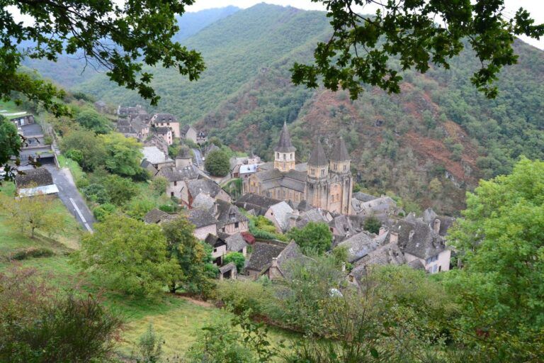 Conques, en su valle
