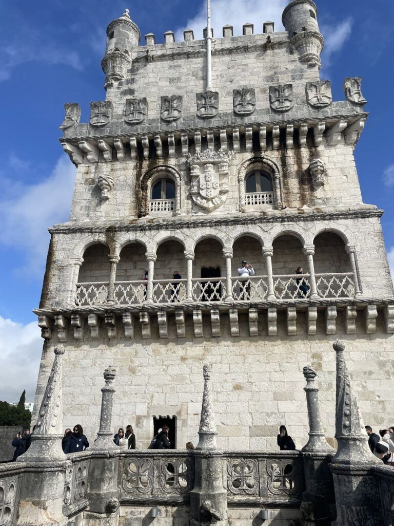 Torre de Belém vista desde su entrada