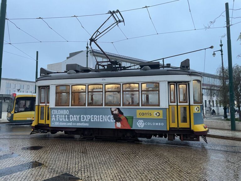 Tranvía amarillo de Lisboa