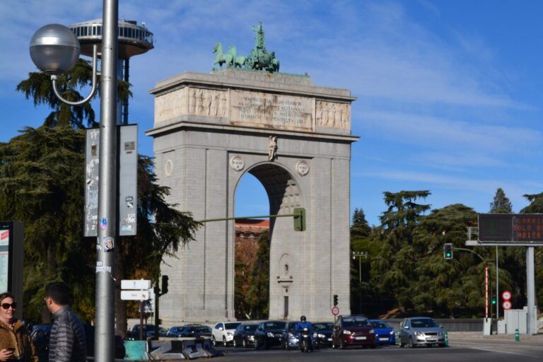 El Arco de la Victoria, en Moncloa