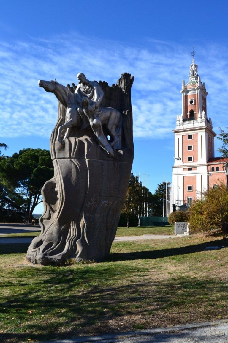 La torre del Museo de América, en Moncloa