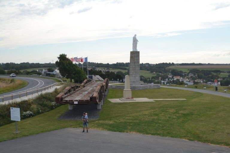 Mirador de Arromanches, en las playas del desembarco