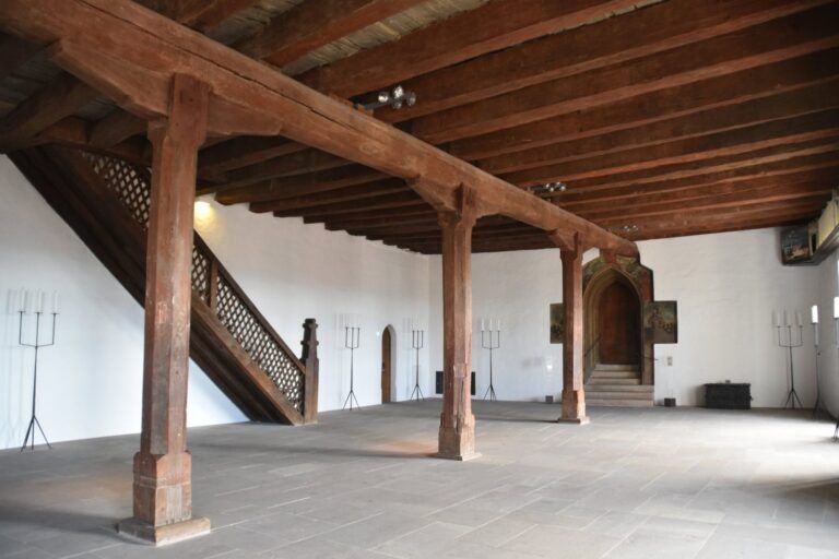 Sala del palacio del Castillo Imperial de Núremberg