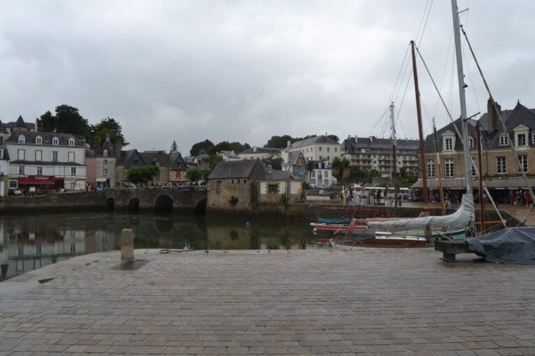 El puerto de Saint-Goustan, en Auray